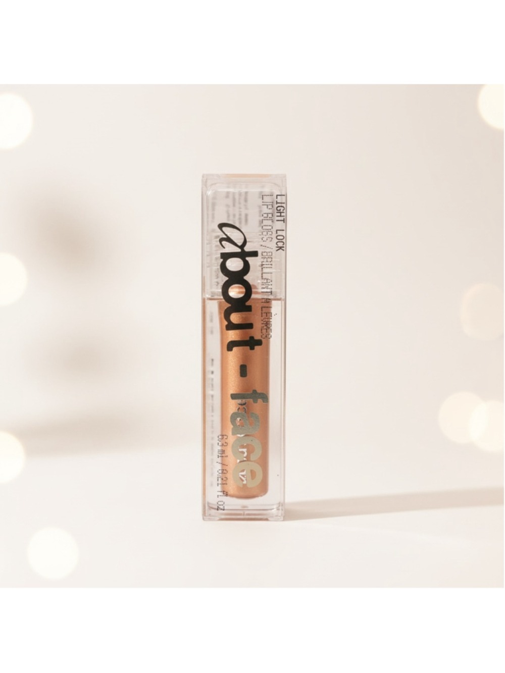 About-Face Light Lock Lip Gloss Such Great Heights New In Box